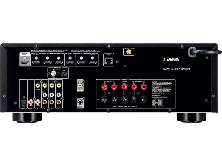 Yamaha RX-V479 5.1-channel home theater receiver with Wi-Fi