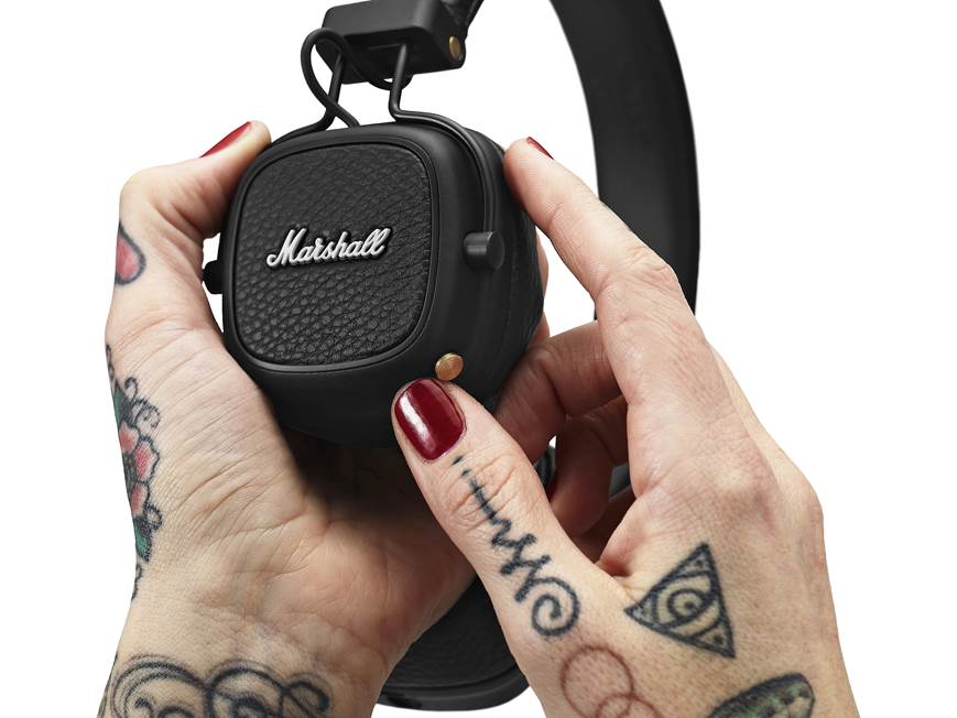 Marshall Major III Bluetooth® (Black) Wireless on-ear headphones