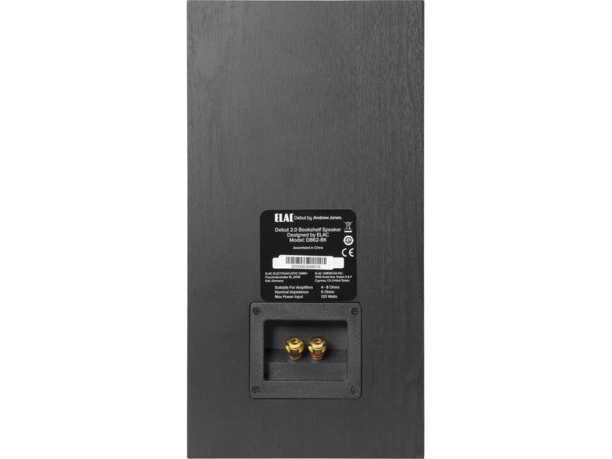 ELAC Debut 2.0 B6.2 Bookshelf speakers at Crutchfield