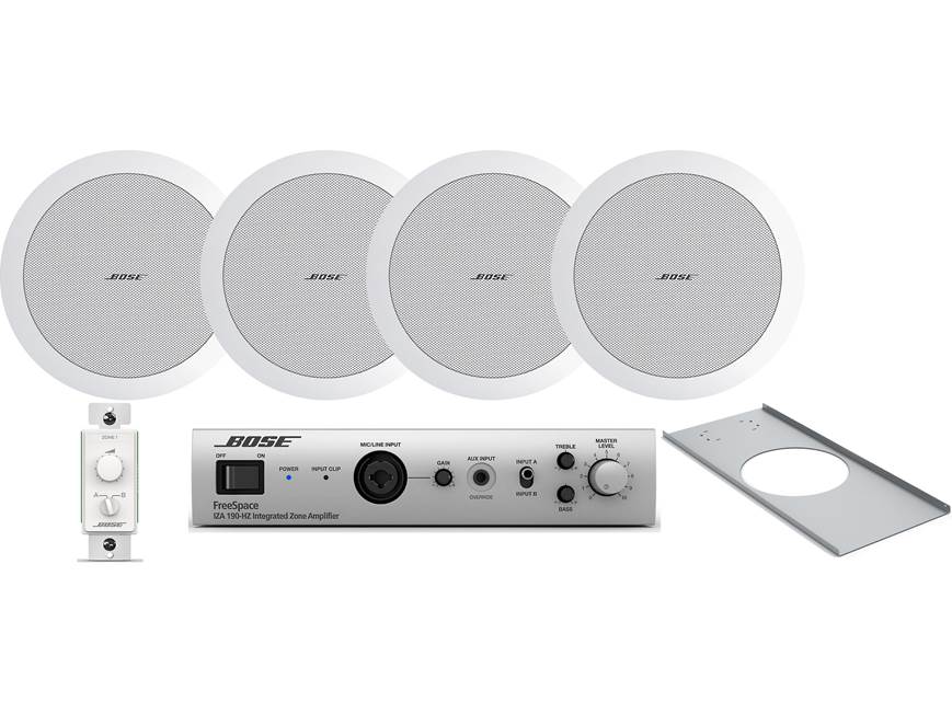 Bose® Restaurant Sound System Zone amplifier, volume control, and