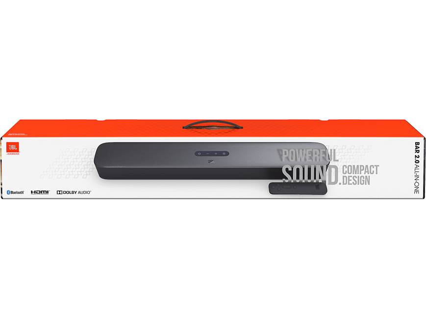 JBL Bar 2.0 All-in-One Compact, powered sound bar with Bluetooth