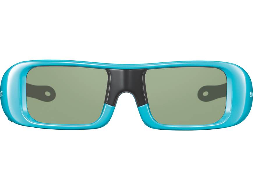 Sony TDG-BR50 (Blue) Children's 3D Active Glasses with non
