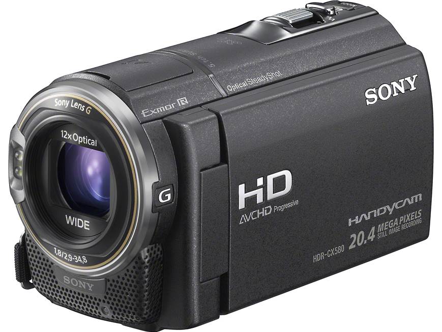 Sony Handycam® HDR-CX580V High-definition camcorder with 32GB