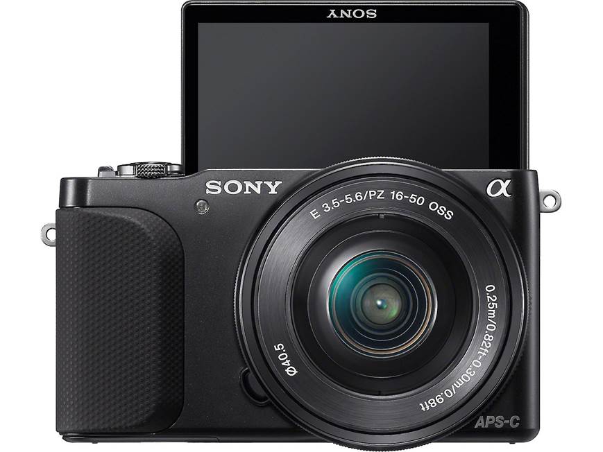 Sony Alpha NEX-3N (Black) 16-megapixel digital camera with 180