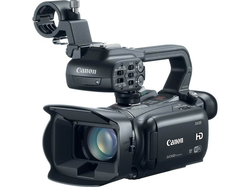 Canon XA25 Professional HD camcorder at Crutchfield