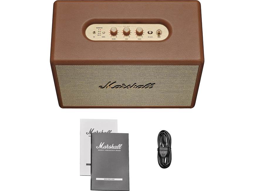 Marshall Woburn III (Brown) Powered Bluetooth® speaker with HDMI