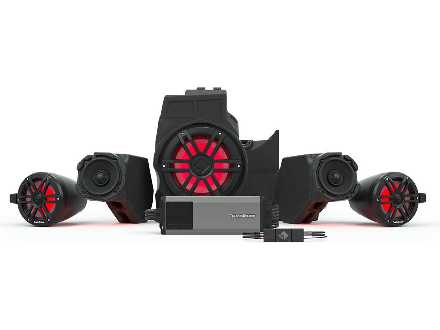 Rockford Fosgate RZR19RCPXP-STG4 Stage 4 audio upgrade kit for