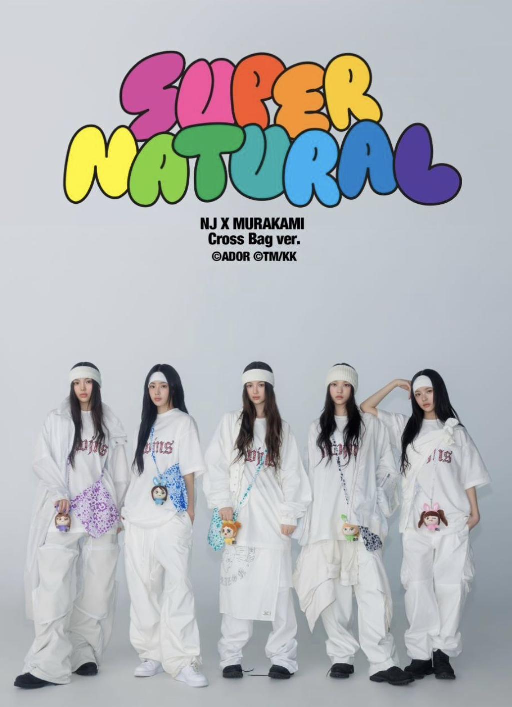 NewJeansが村上隆とコラボレーション。スーパーフラットならぬ