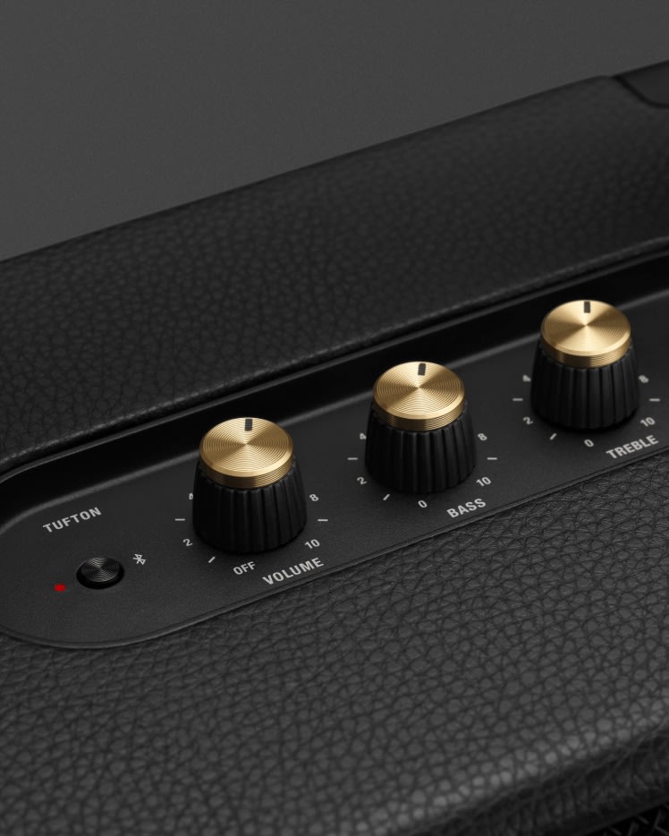 Tufton Black and Brass - Altavoz portátil | Marshall.com