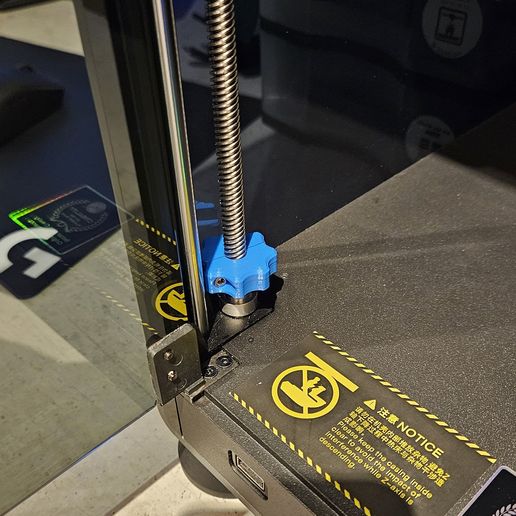 🛞 CREALITY K1, K1 MAX, K1C Z-AXIS KNOB, THUMBWHEEL・Free STL File