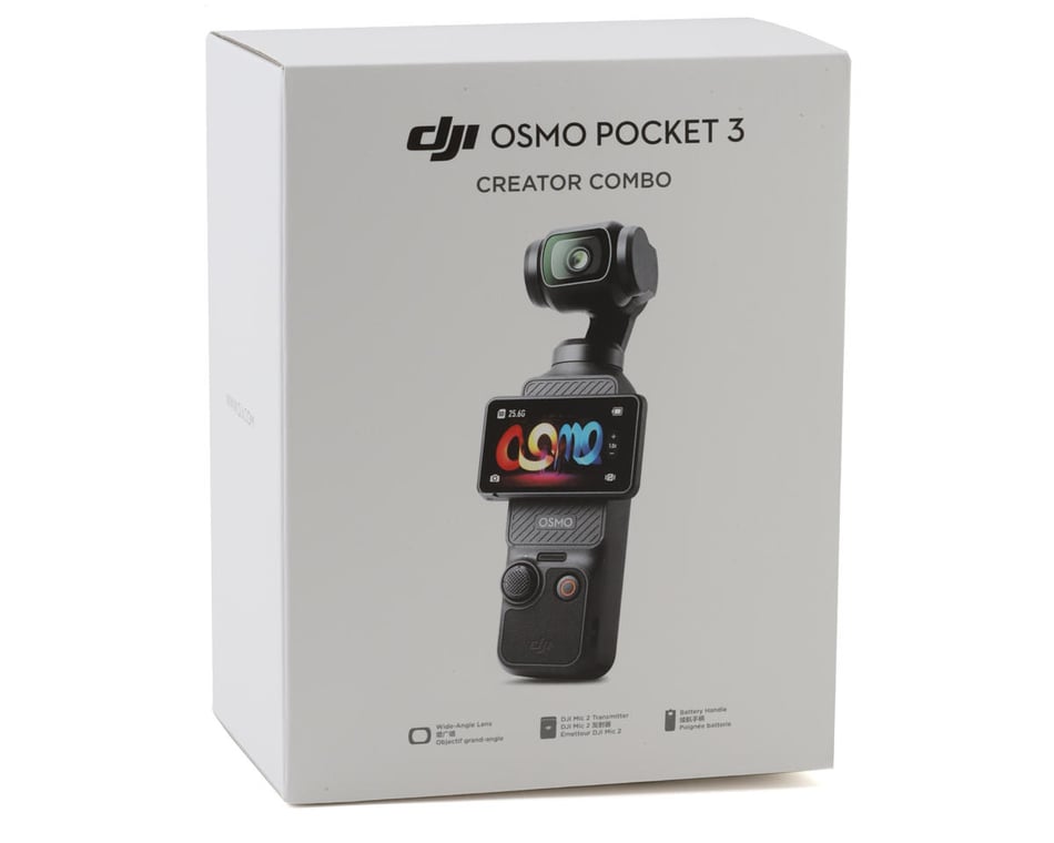 DJI Osmo Pocket 3 Stabilized Camera Creator Combo [DJI-CP.OS