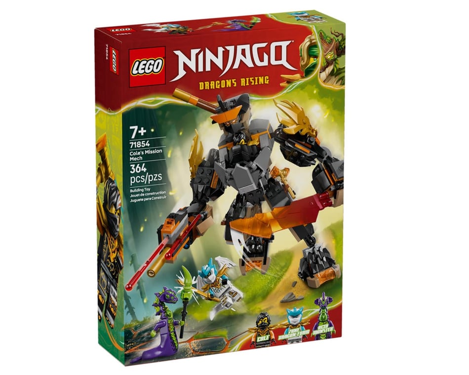 LEGO NINJAGO® Cole's Mission Mech & Dragon Zane Set [LEG71854