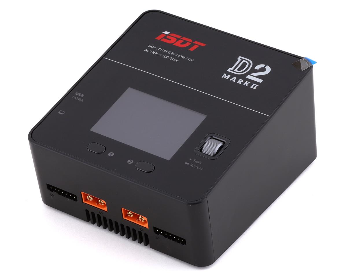 iSDT D2 MK2 Smart AC Lithium Battery Charger (6S/12A/200W) [ISD-D2