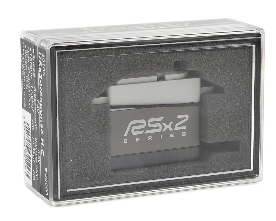 KO Propo RSx2 Response, Alum Speed Servo, Hard Case [KOP30106