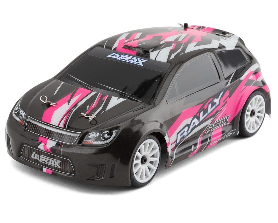 Traxxas 1/18 Latrax Rally RTR 4WD Electric Rally Car (Black/Pink
