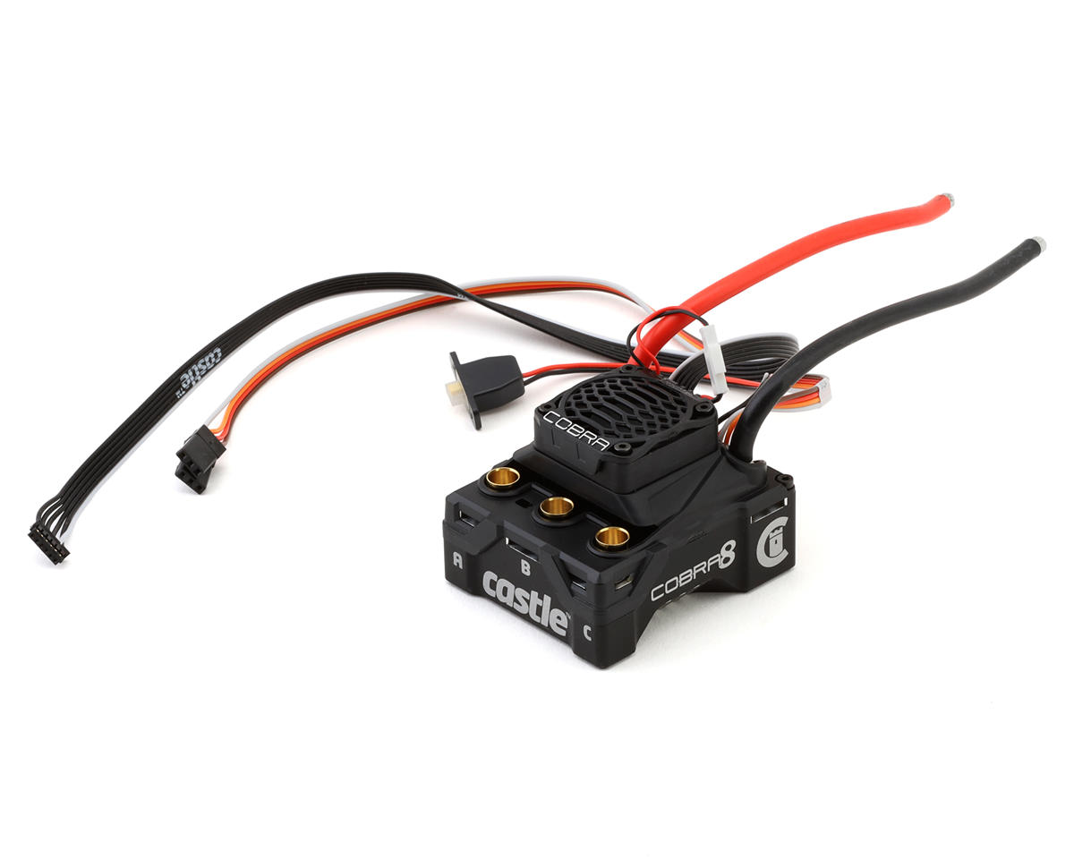 Castle Creations Cobra 8 6S 1/8 Scale Brushless Sensored ESC