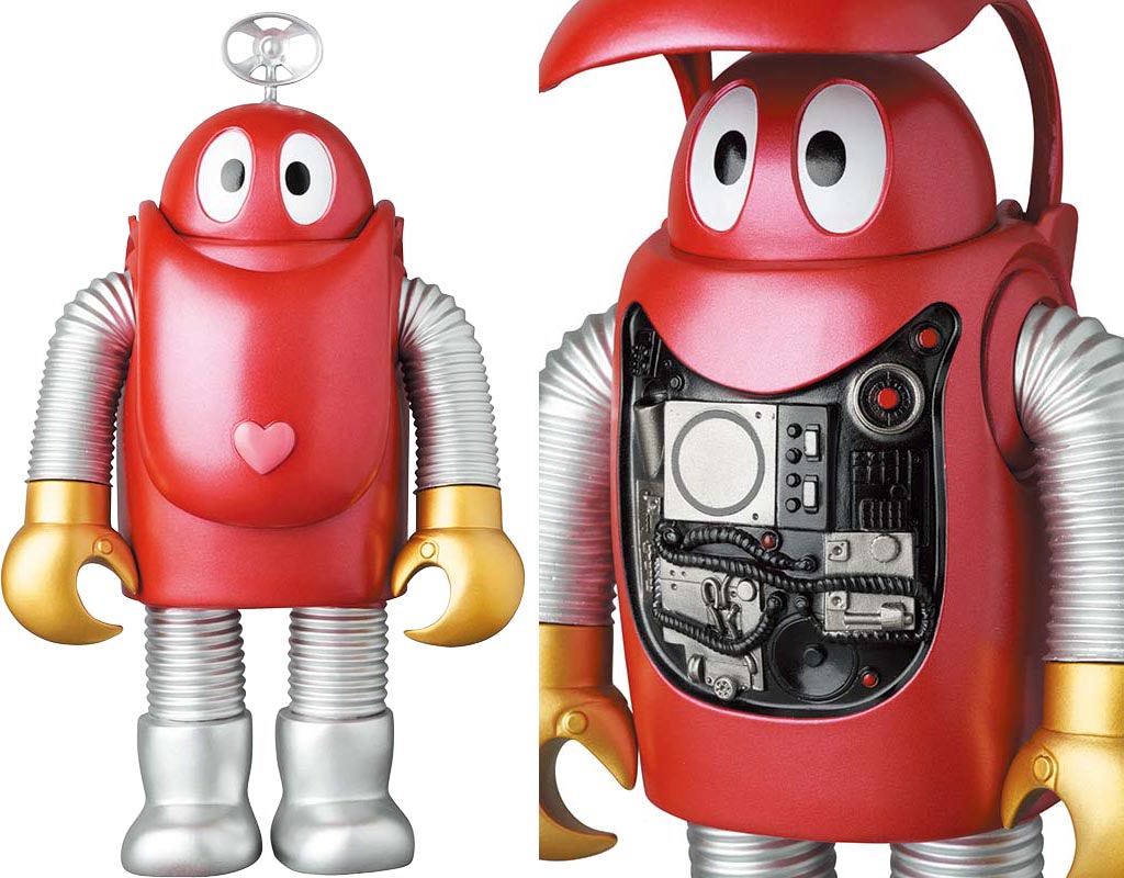 ロボ根性の思い出がよみがえる！ロボコンのレトロソフビ