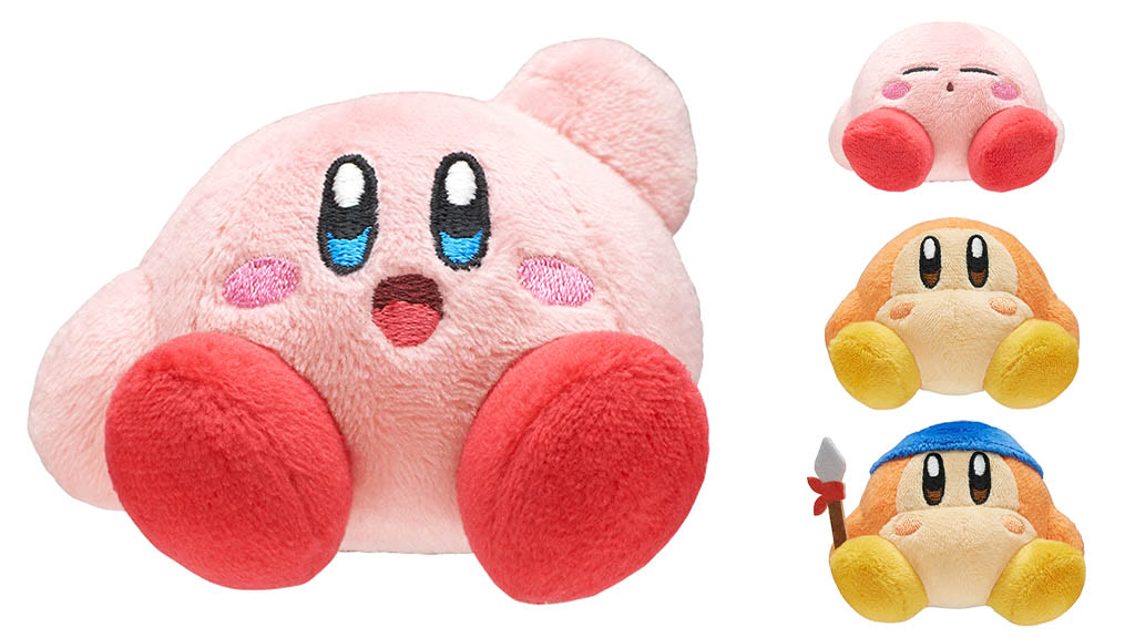 星のカービィ】お出かけにピッタリ！ お座りぬいぐるみマスコット2