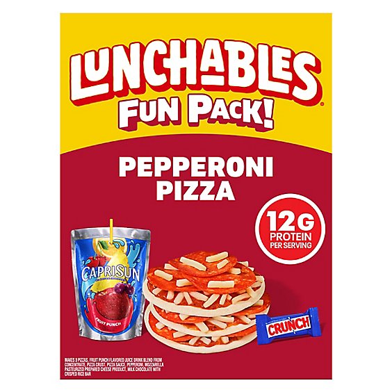 Lunchables Pizza with Pepperoni Snack Kit - 10.7 Oz - acmemarkets