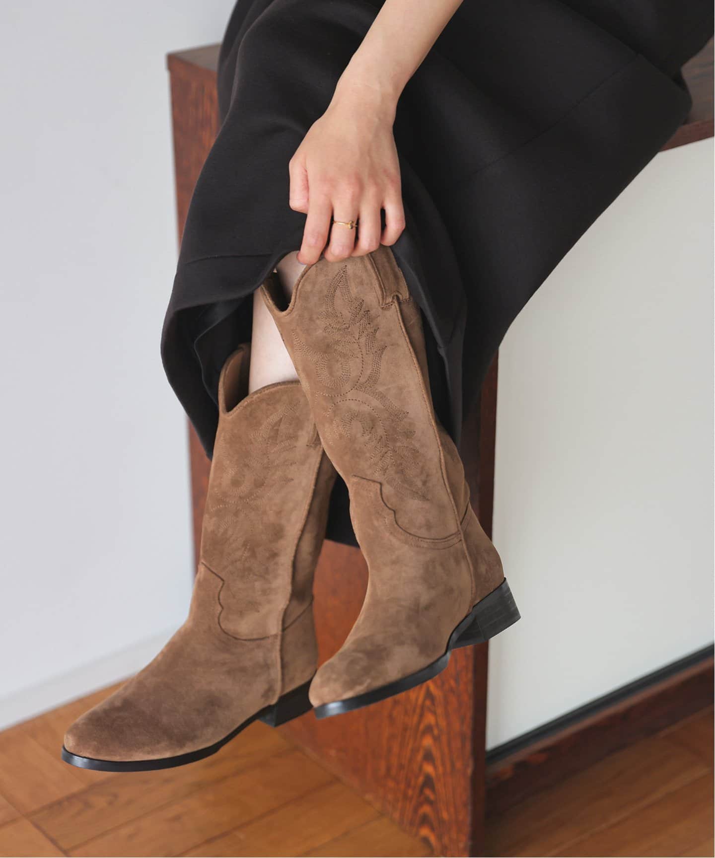 REMME/レメ ウエスタンブーツ（ロングブーツ）｜SLOBE IENA（スローブ