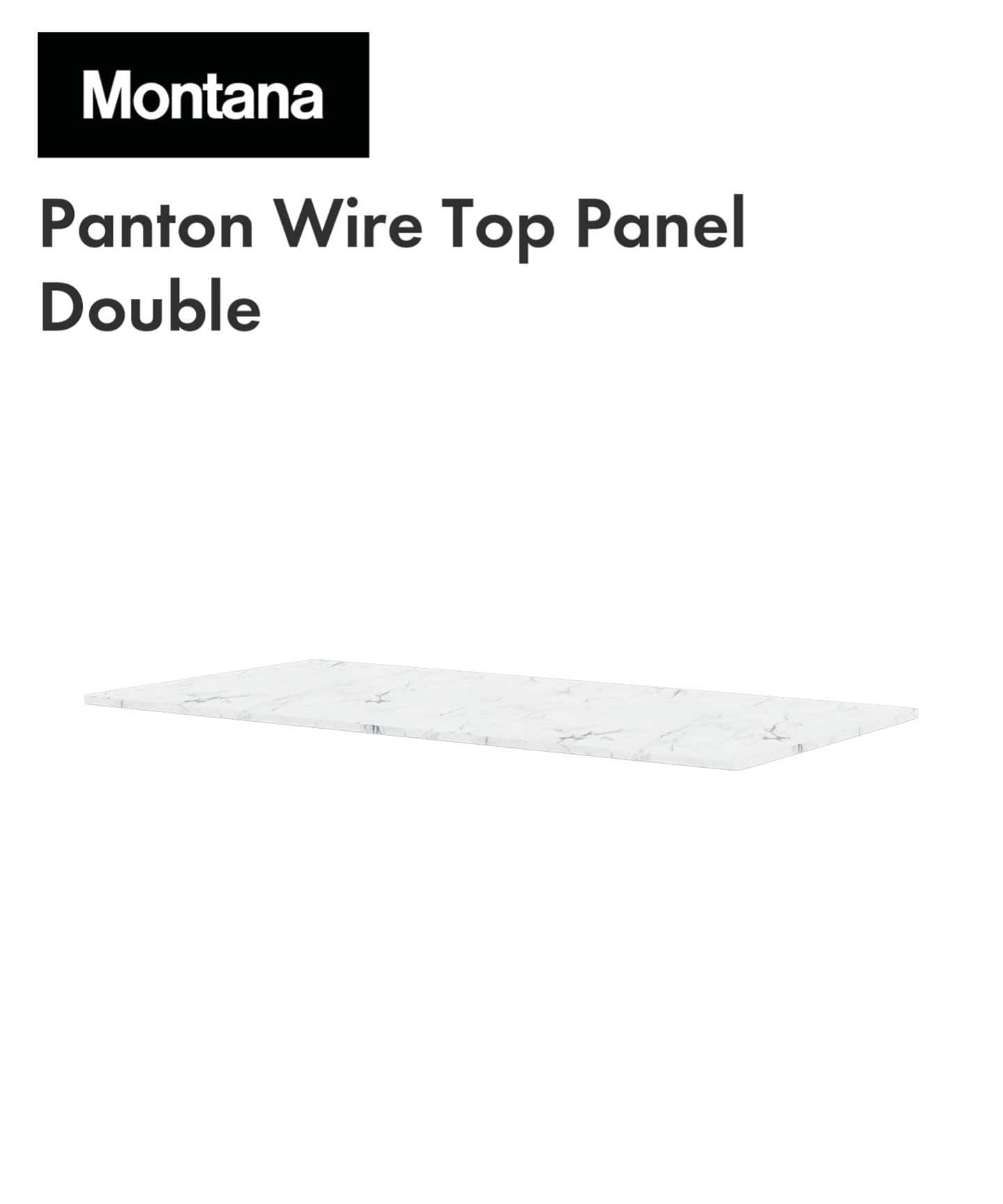 Montana/モンタナ】Panton Wire Top Panel Double Marble トップパネル