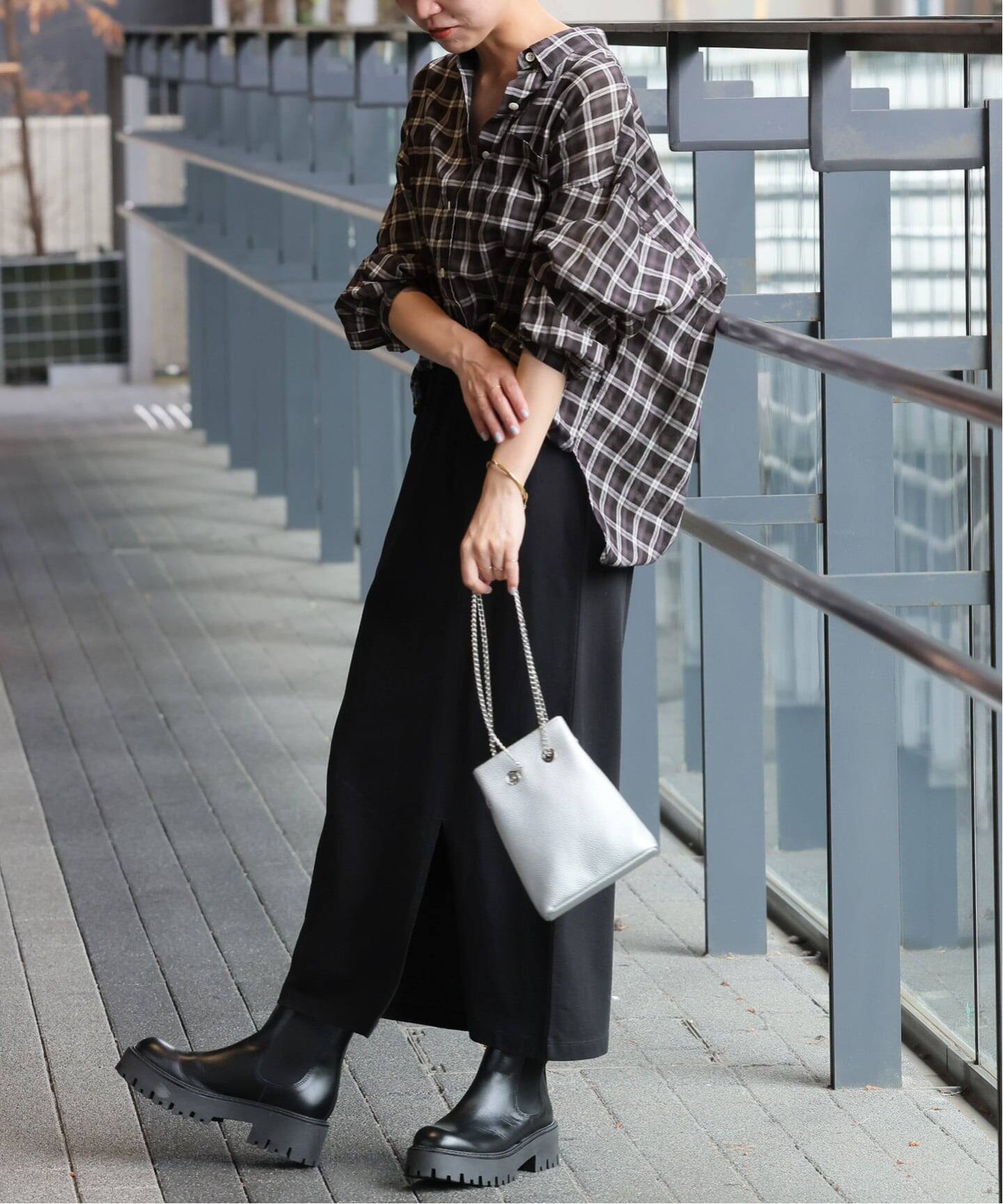 追加2 / 新色》コットンローンチェックオーバーサイズシャツ（シャツ