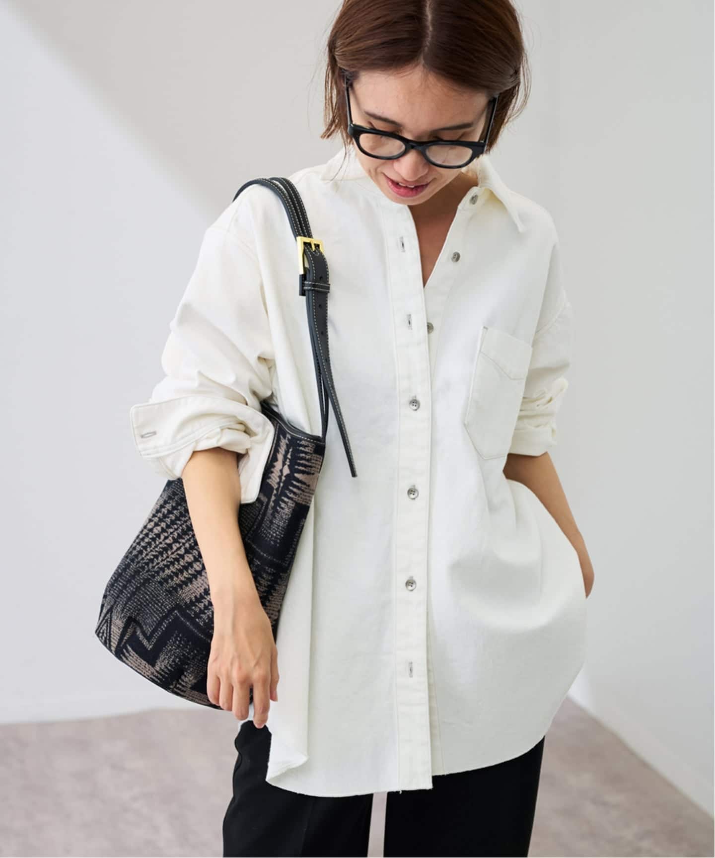 ≪追加≫denimシャツ（シャツ／ブラウス）｜FRAMeWORK（フレームワーク