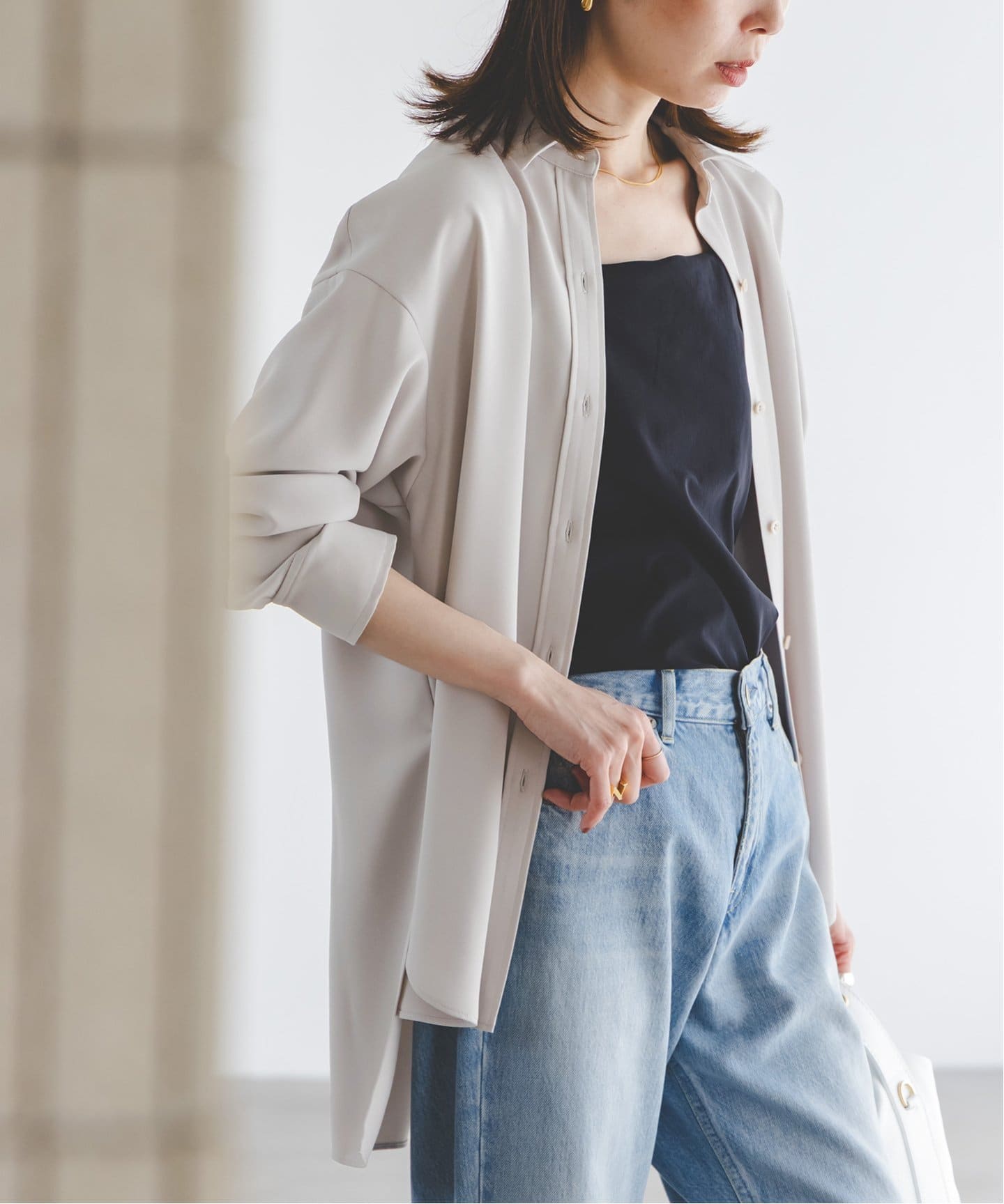 追加》シーズンカラープレーンシャツ 11（シャツ／ブラウス）｜NOBLE