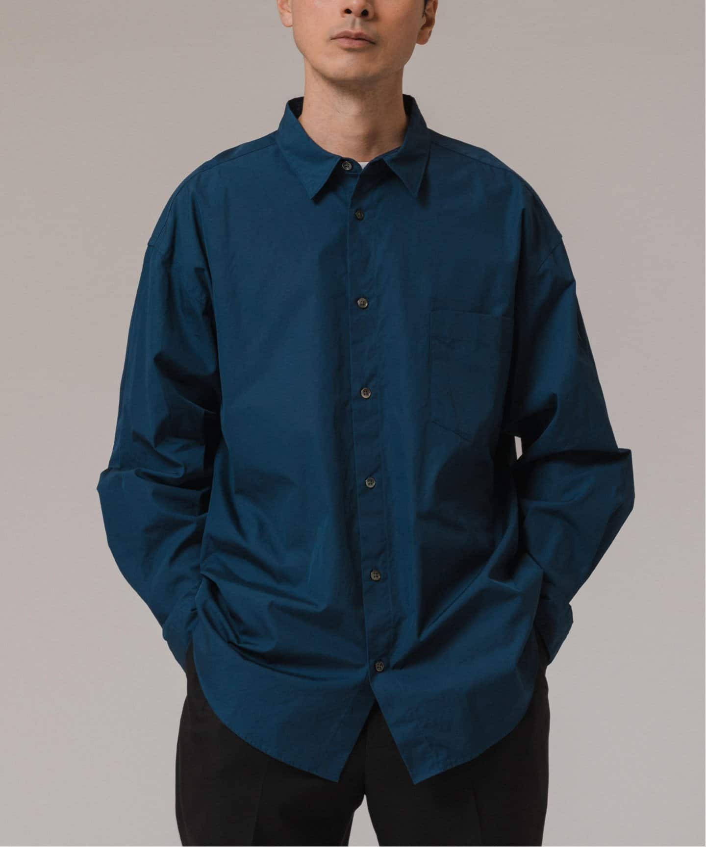 THOMAS MASON(トーマスメイソン) オーバーサイズ レギュラーカラー