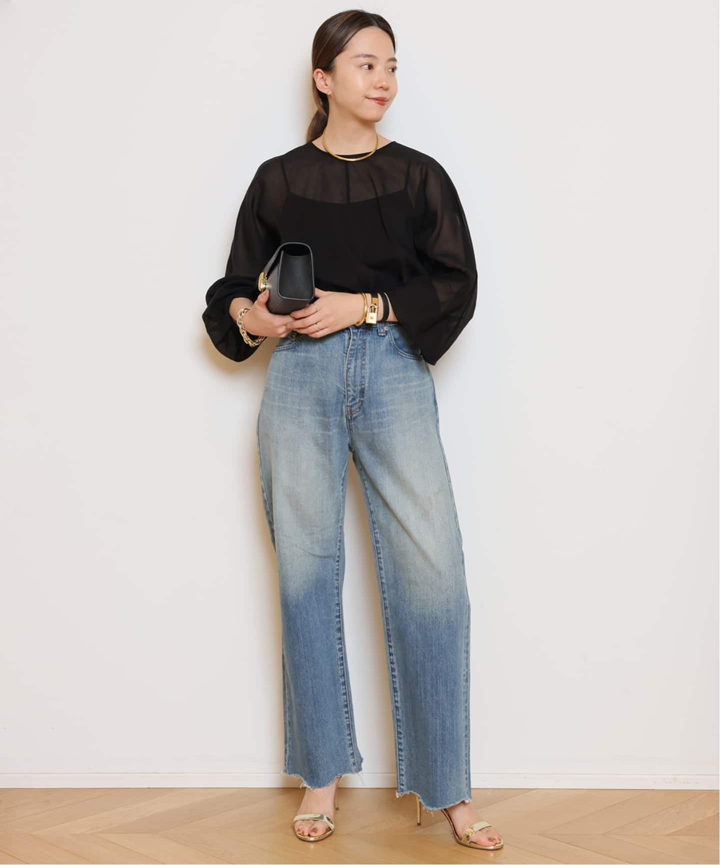 Col Pierrot/コルピエロ】スケリッタイ ブラウス（シャツ／ブラウス