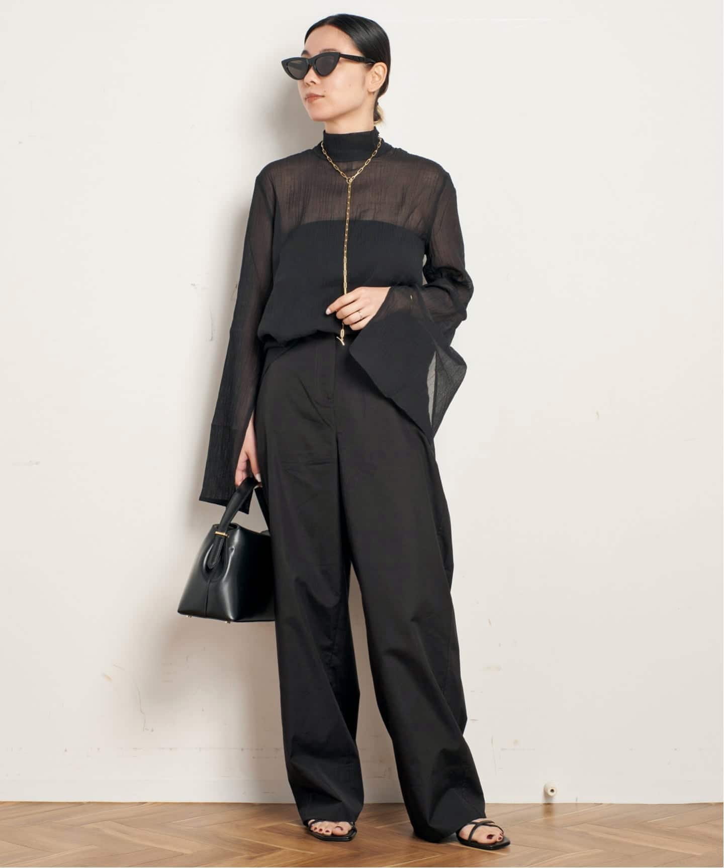 TOTEME/トーテム】SLIT SLEEVE BLOUSE（シャツ／ブラウス）｜AP STUDIO