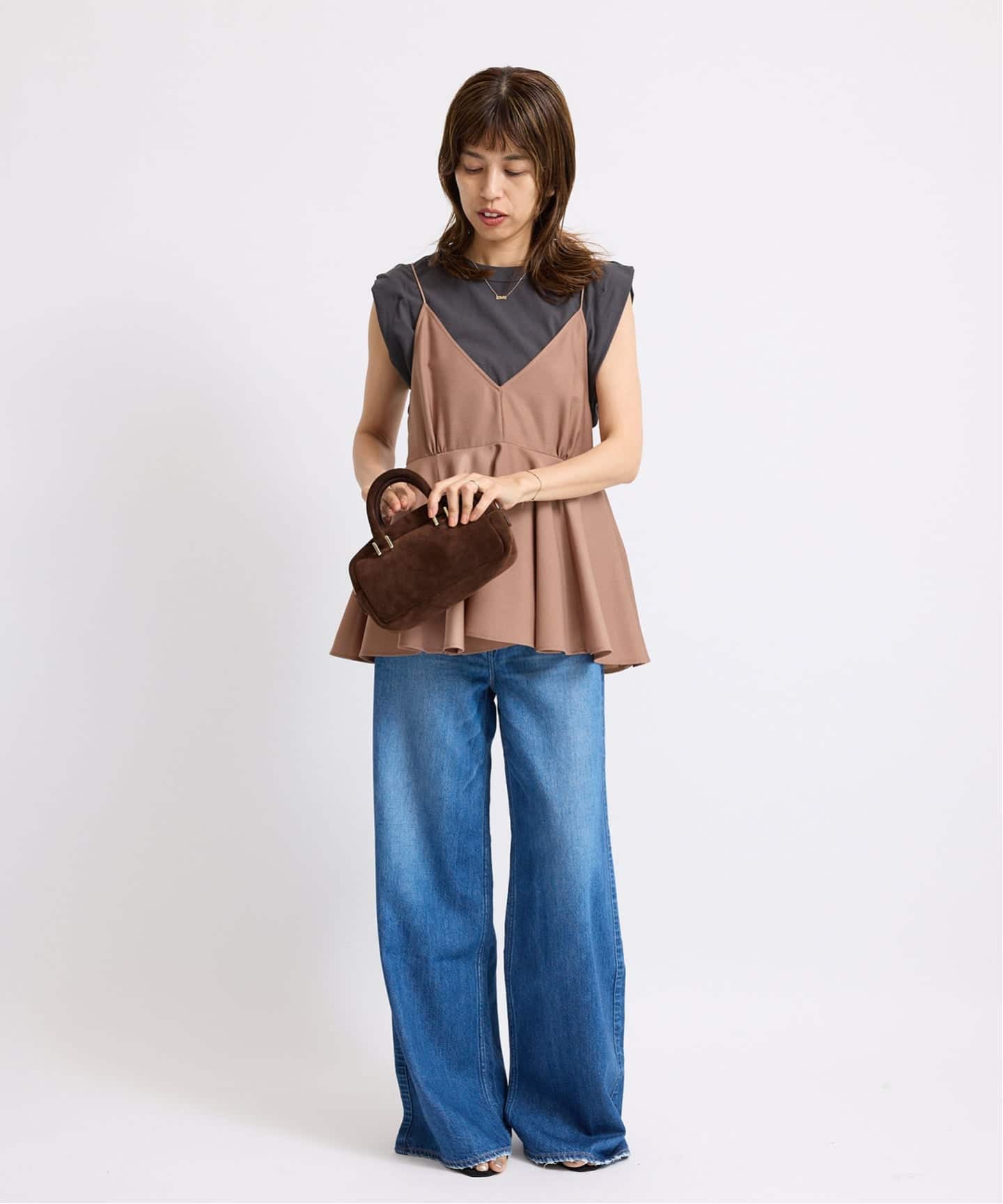 サテンフレアキャミ（キャミソール）｜IENA（イエナ）の通販