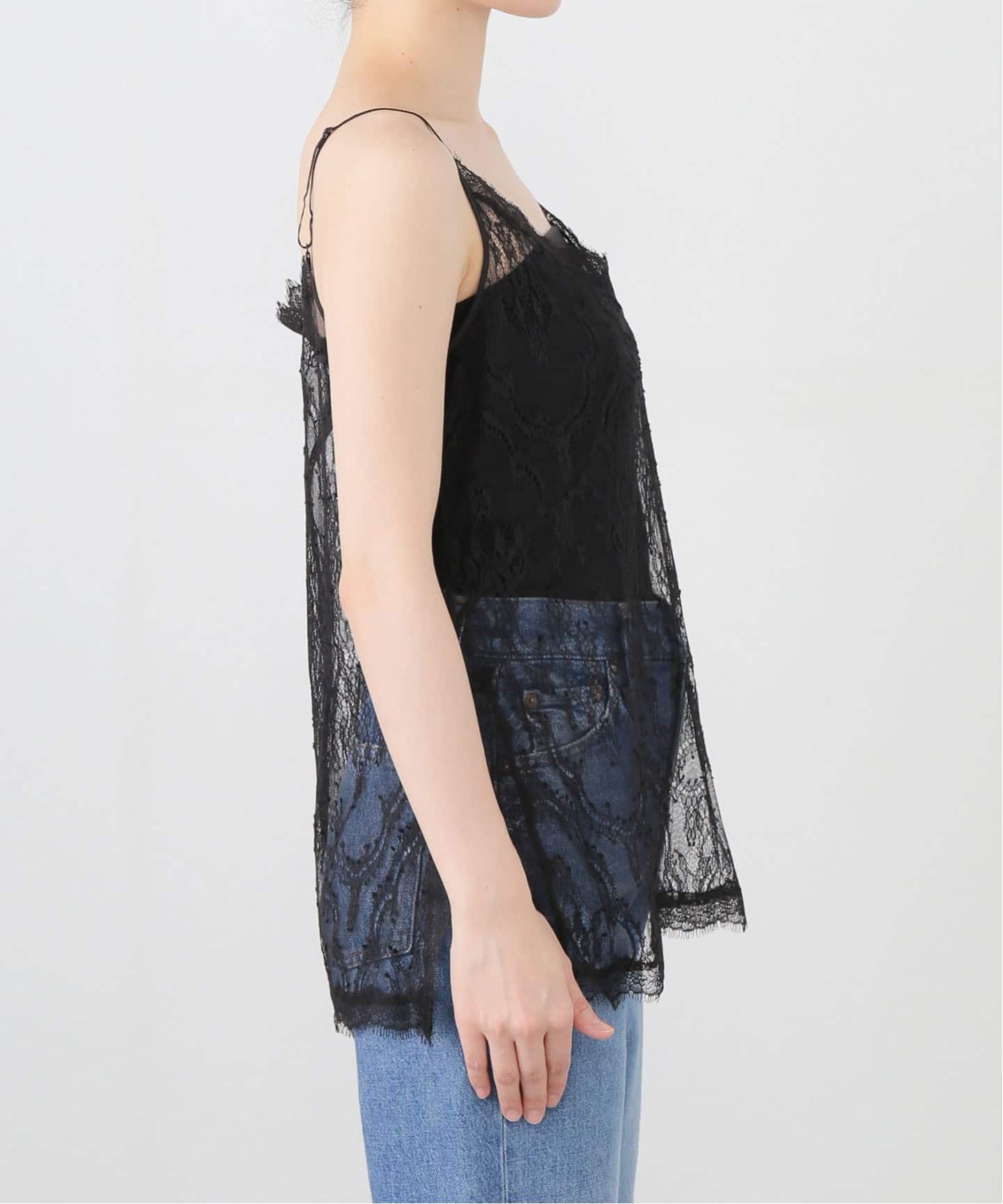 センシュアルレースキャミソール（キャミソール）｜NOBLE（ノーブル