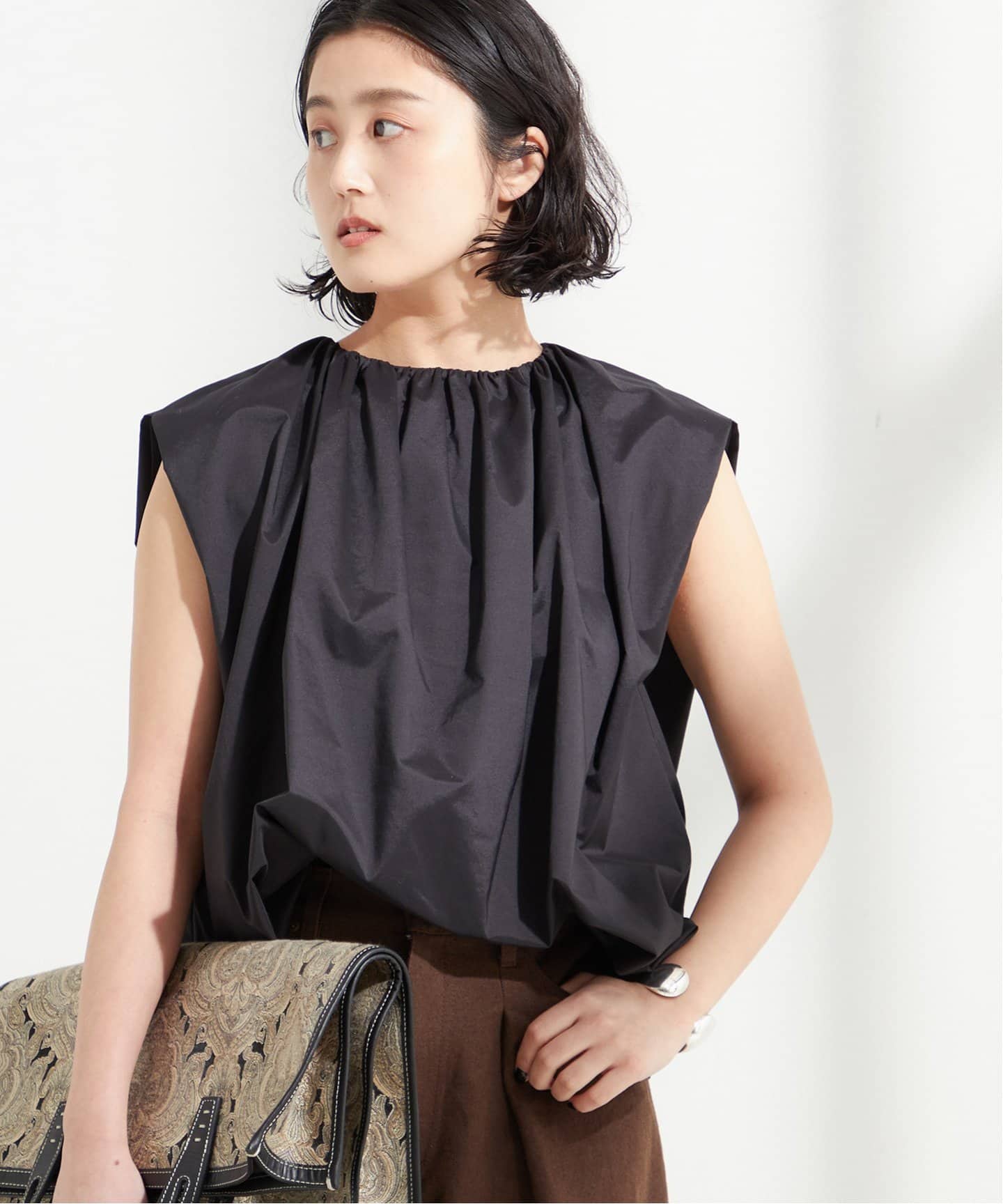 シルックブライト バルーンブラウス（シャツ／ブラウス）｜JOURNAL