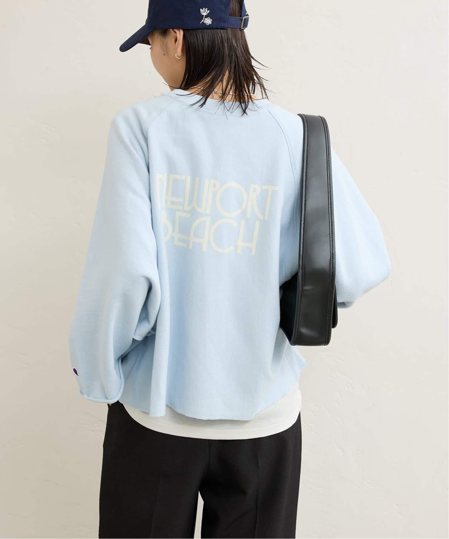 別注【CHAMPION/チャンピオン】カットオフ バックロゴスウェット