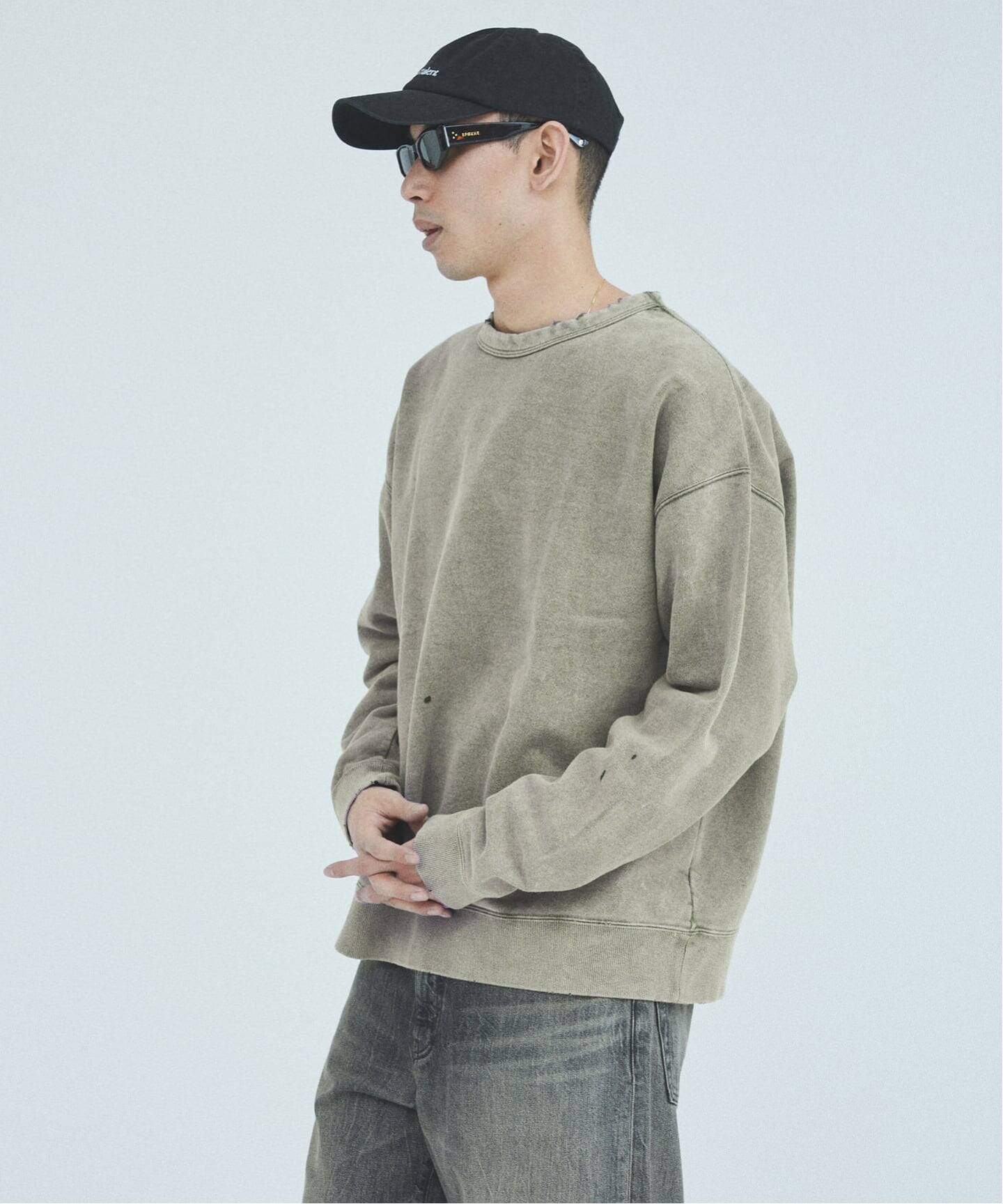 J.S.Homestead / パシフィック 裏毛 ダメージ スウェット（スウェット