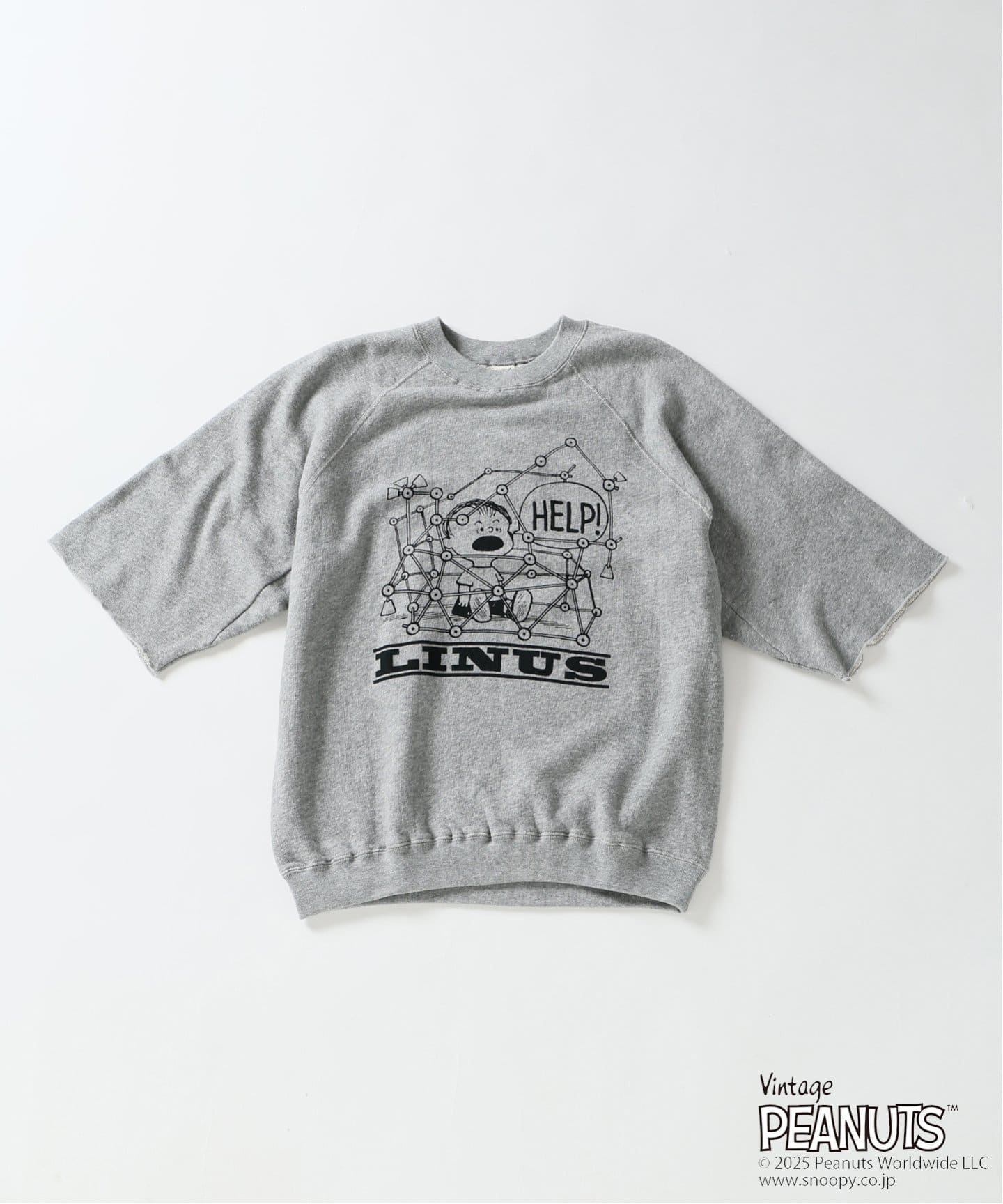 PEANUTS × SPORTS WEAR by relume 別注 ハーフスリーブスウェット 2（T