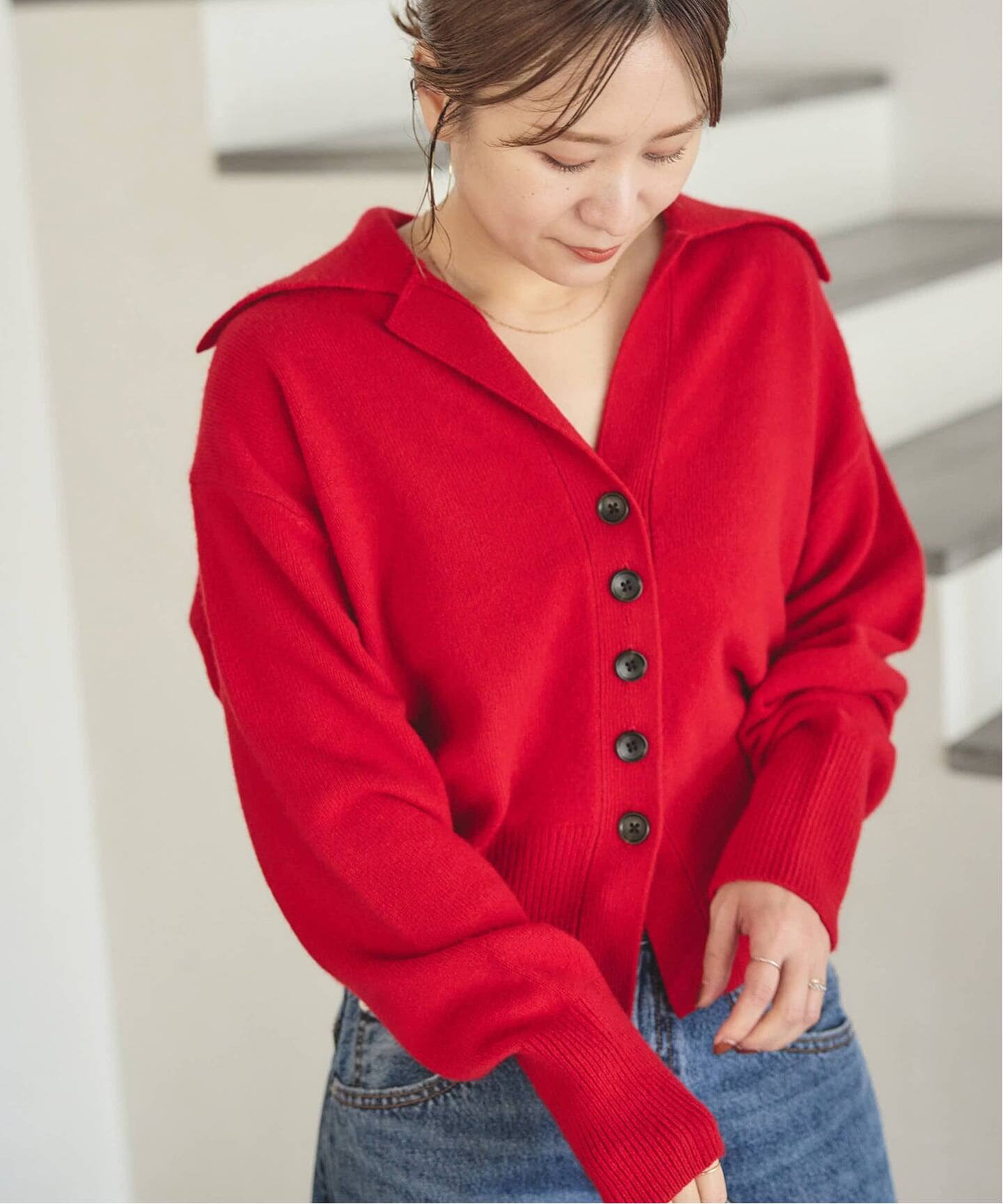 MUSICオープンカラーカーディガン（カーディガン）｜JOURNAL STANDARD