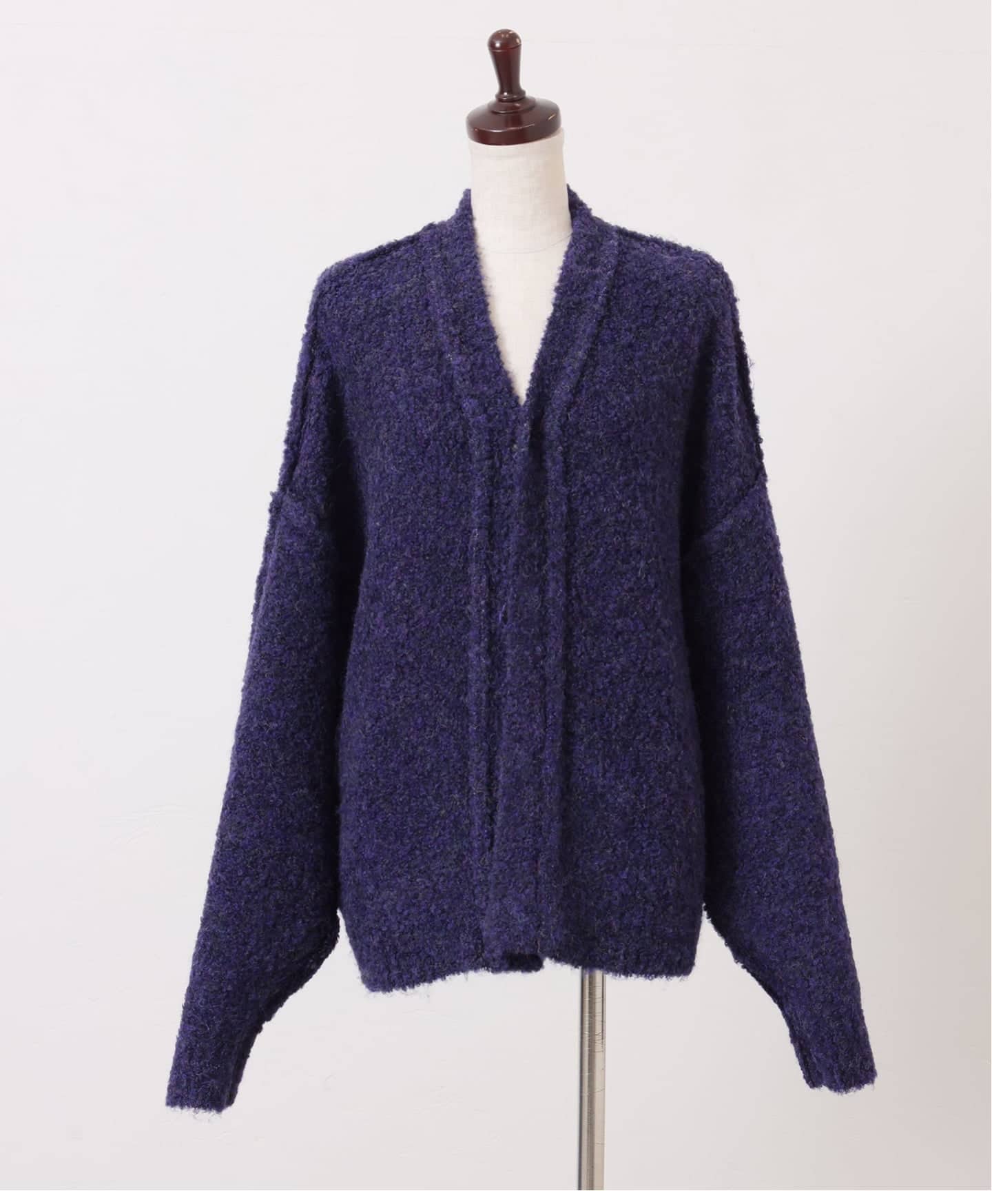 追加》ブークレー Vネックカーディガン（カーディガン）｜journal