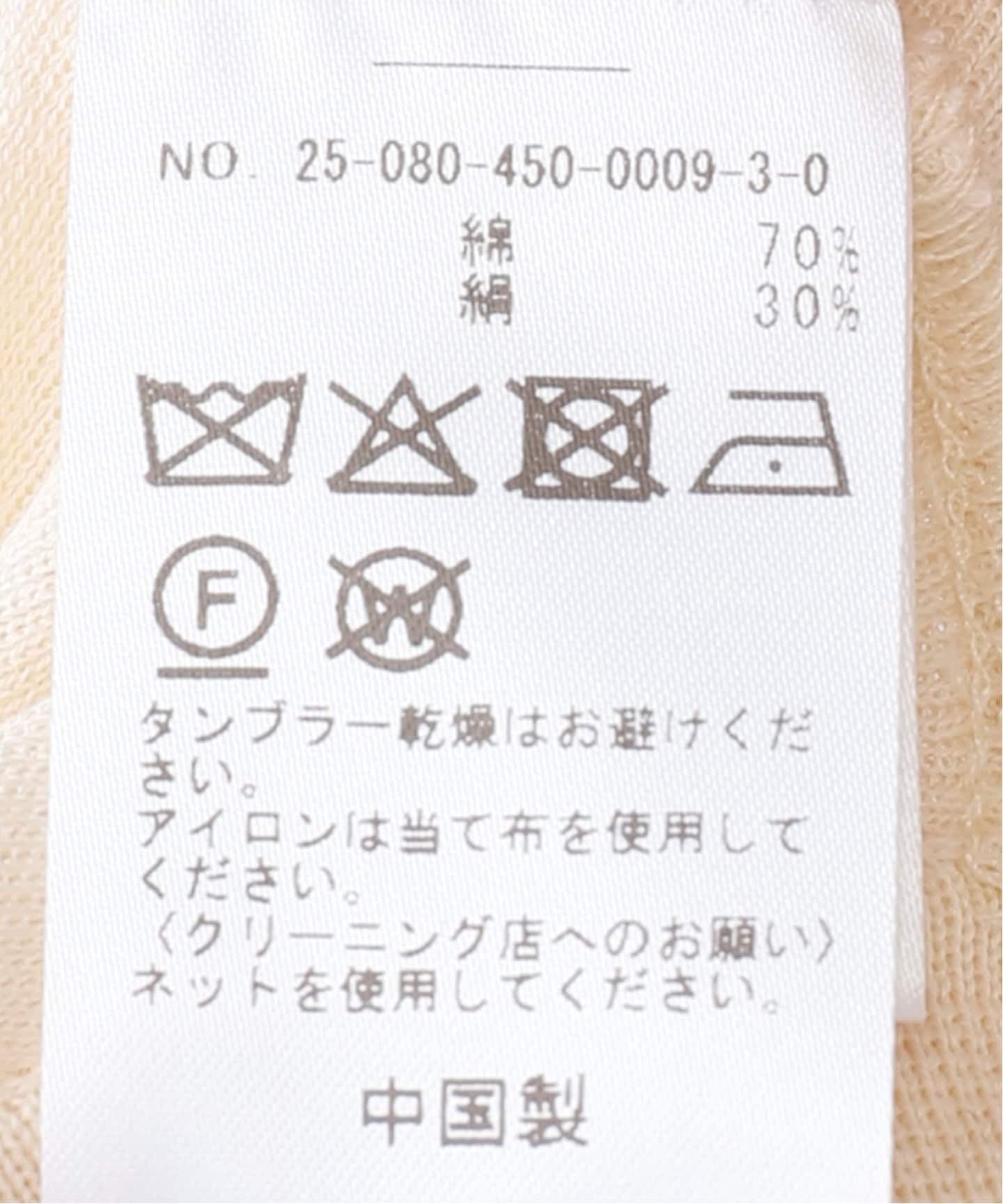 seya.】HIGH GAUZE SILK SHIRT/ULTRA FINE 2（ニット／セーター