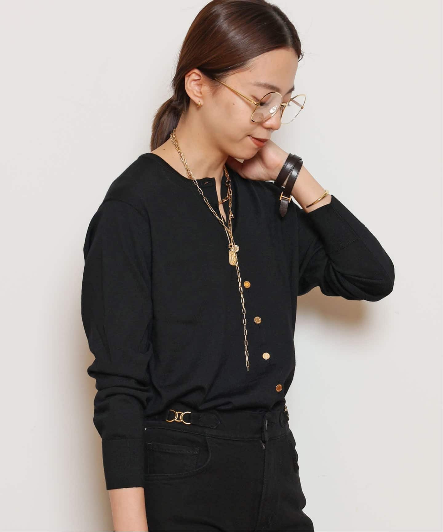 FF30 TODAY クルーネックカーディガン（カーディガン）｜MUSE de