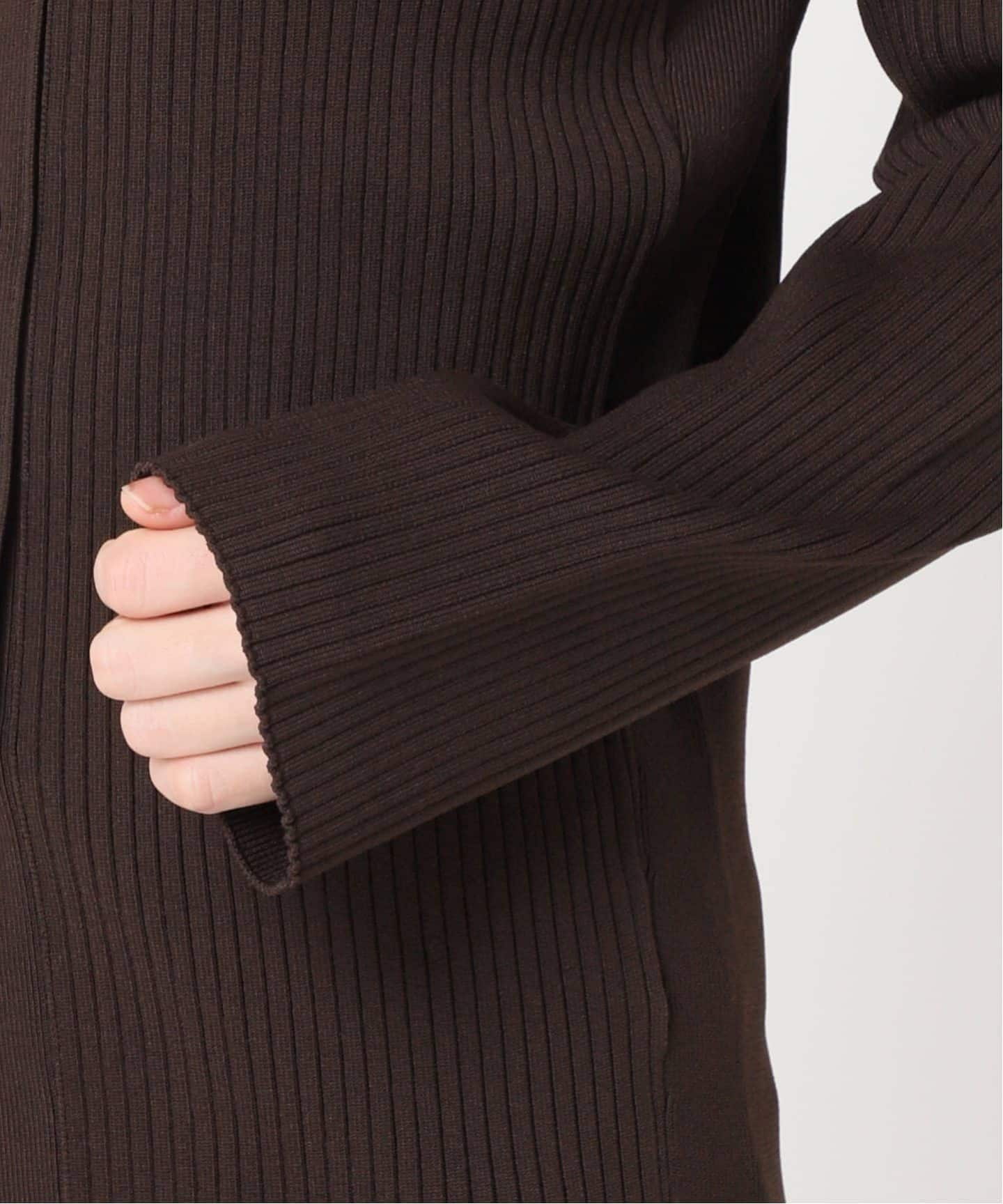 追加》R'IAM RIBシェイプカーディガン（カーディガン）｜Plage