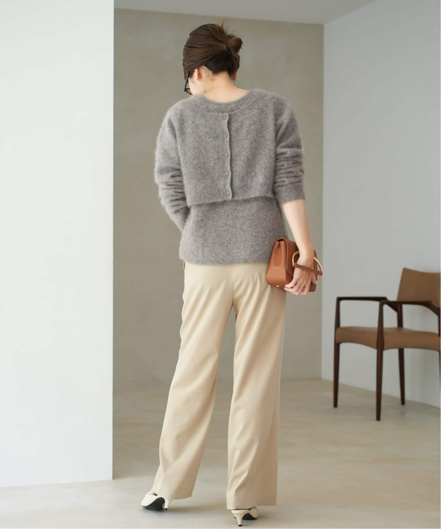 Light Fur Short カーディガン（カーディガン）｜Plage（プラージュ