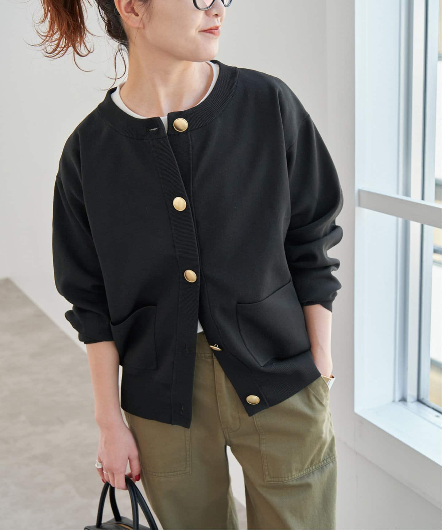 WEB限定 / 追加》ウォッシャブルクルーネックカーディガン