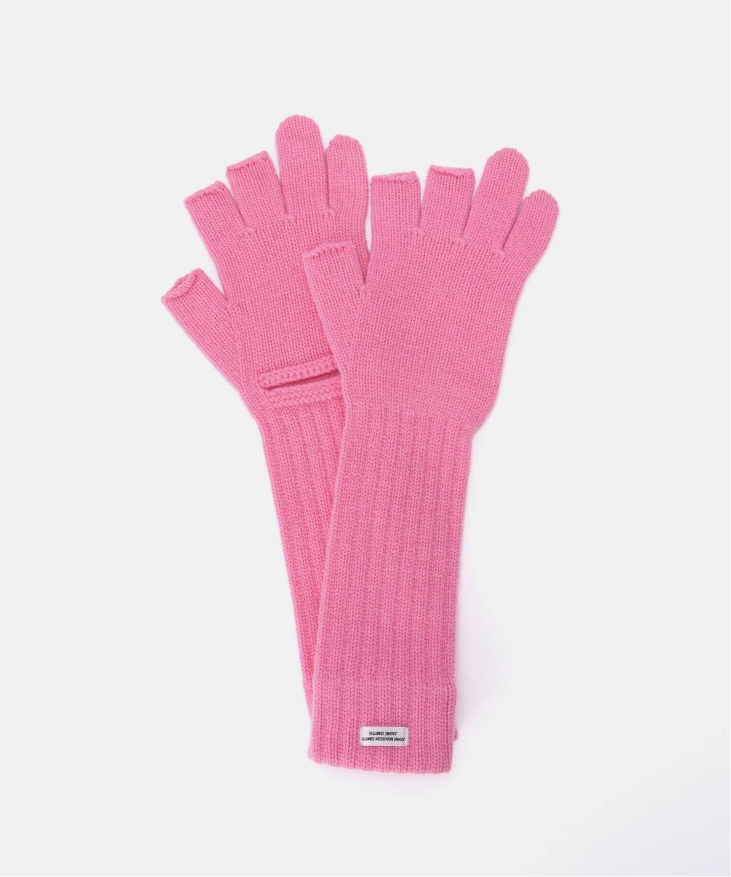 JANE SMITH 5G THREE FINGERLESS KNIT GLOVES（手袋）｜BOICE FROM