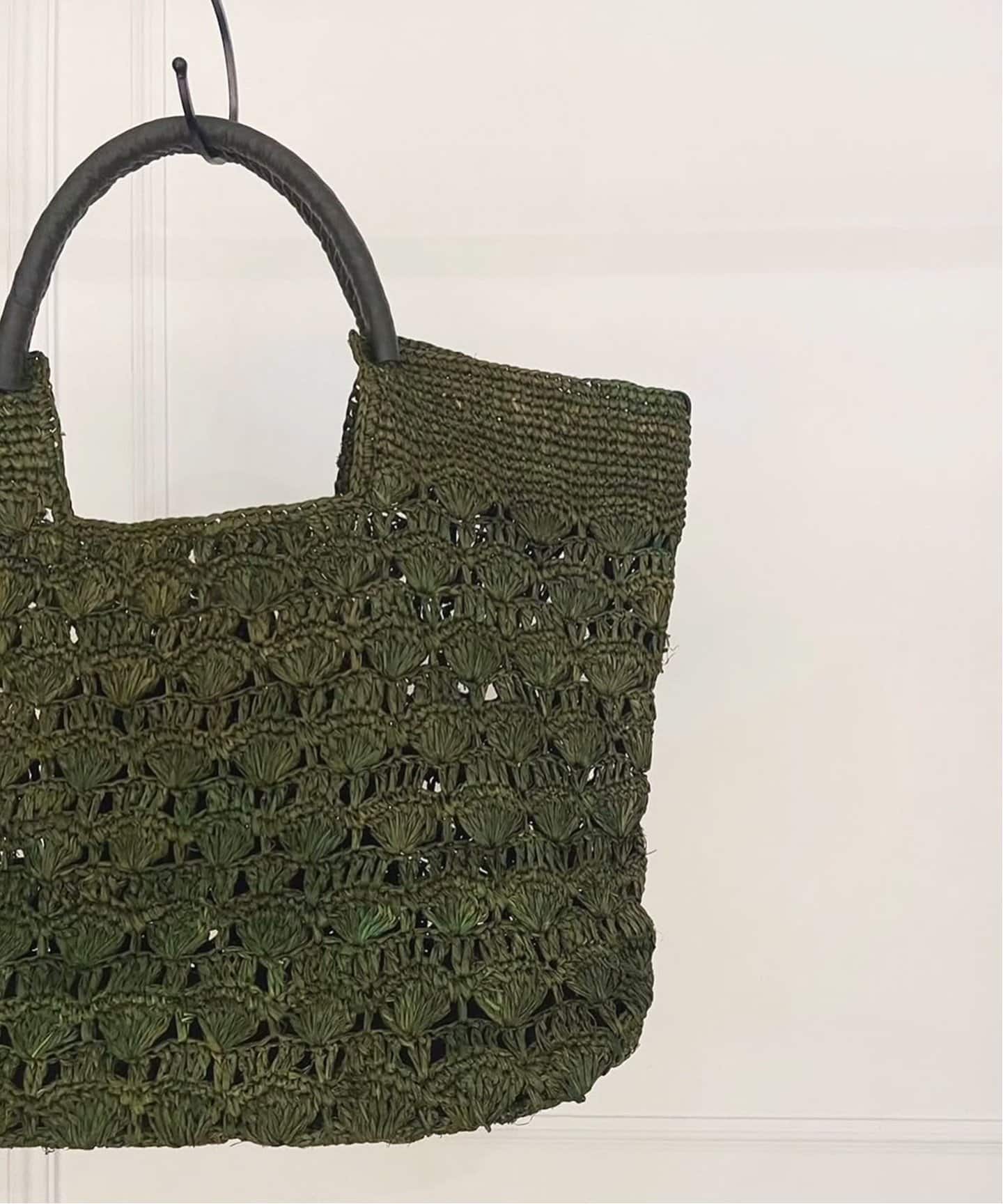 a point etc/アーポワン ウテセ CAISSE UNI MM バッグ（かごバッグ