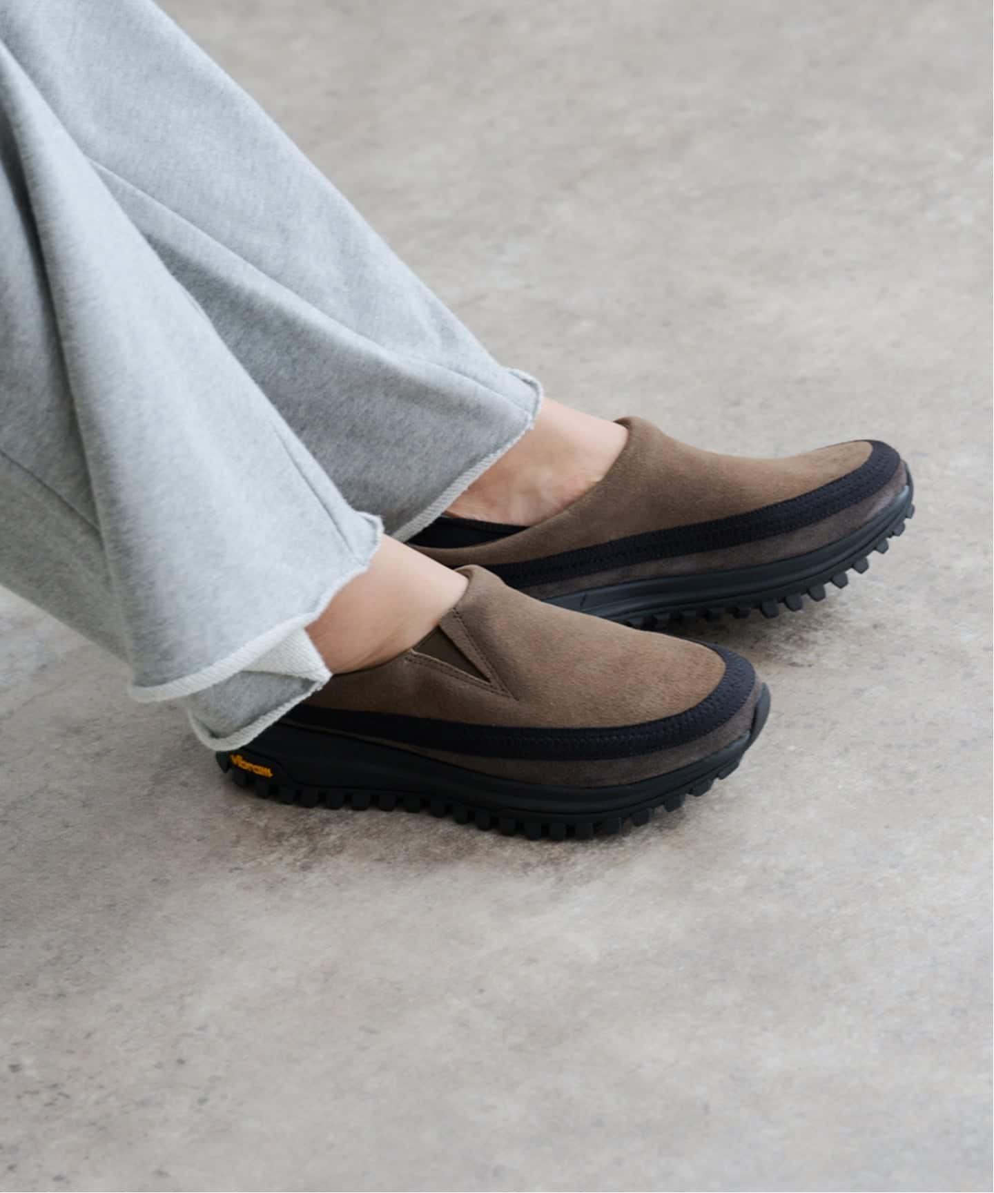 TODAYFUL Vibramsole Leather Sabot（スニーカー）｜BOICE FROM