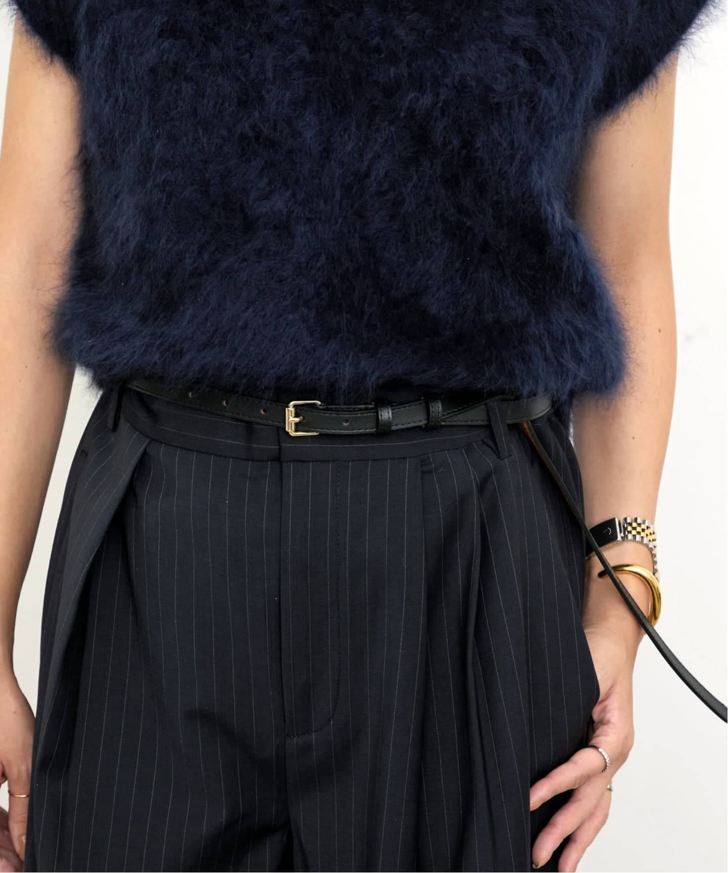 MAISON BOINET/メゾン ボワネ】 THIN BELT（ベルト）｜L'Appartement