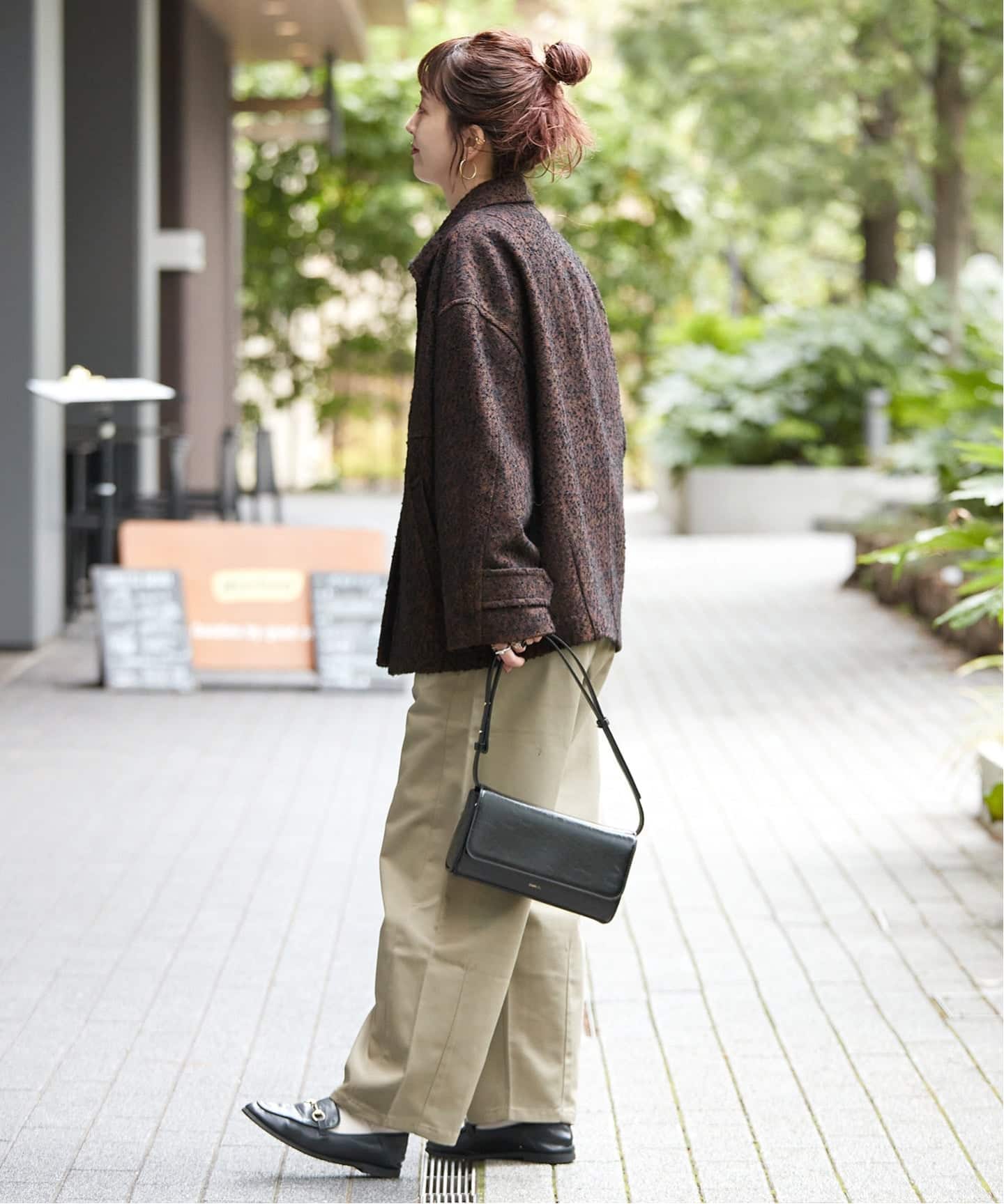 ブークレツイルショートコート（その他ブルゾン／アウター）｜B.C