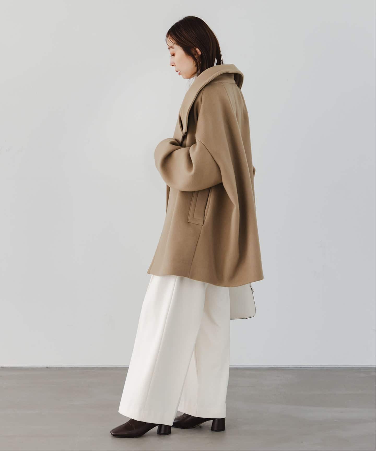 追加》スタンドカラーオーバーコート（その他ブルゾン／アウター